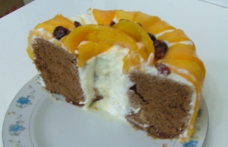 芒果可可奶油蛋糕3.JPG